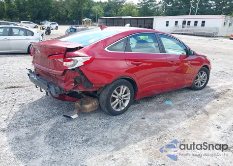 2017 Hyundai Sonata Se z USA, uszkodzony, nr VIN 5NPE24AF3HH553251